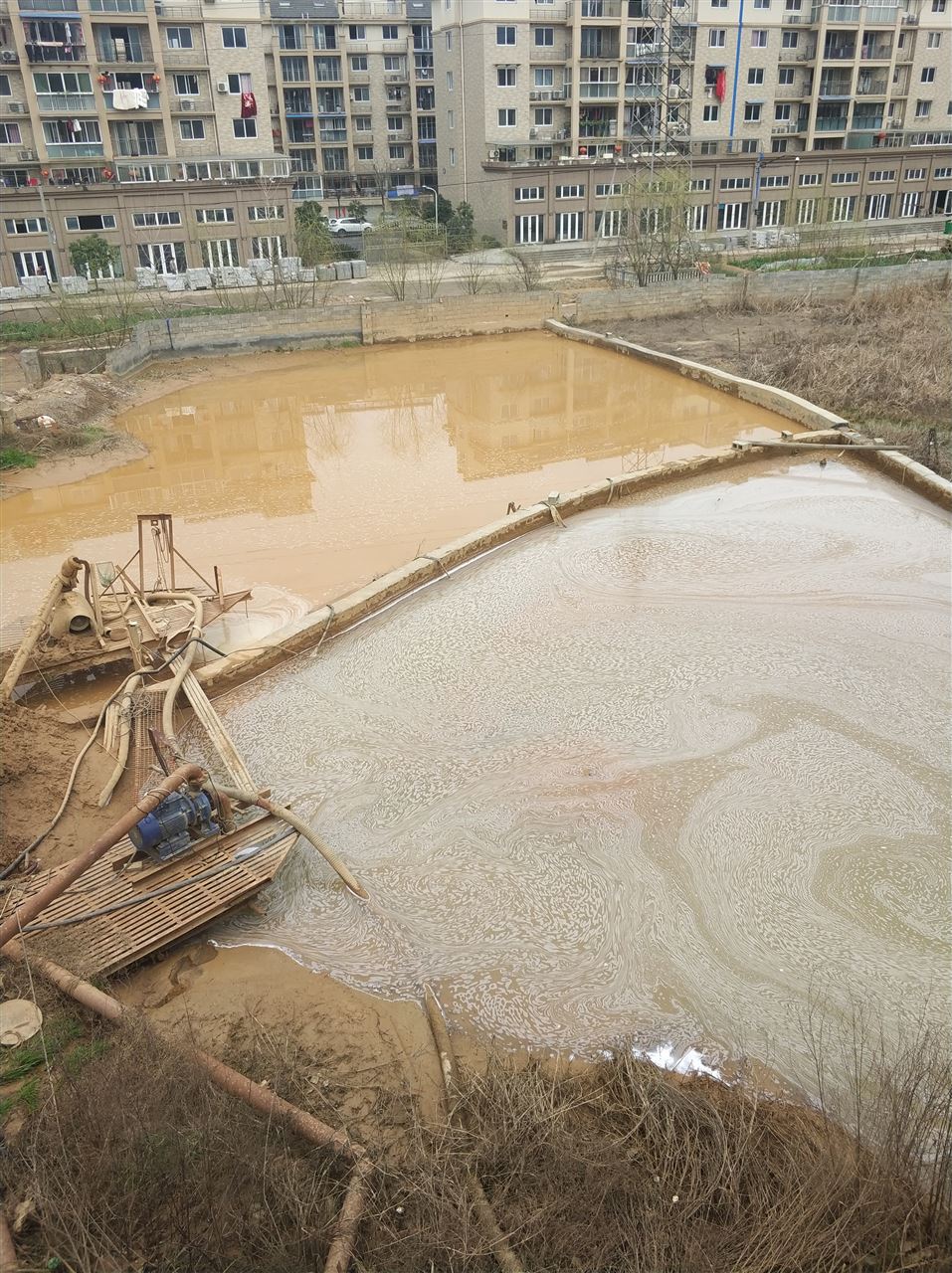 平定沉淀池淤泥清理-厂区废水池淤泥清淤