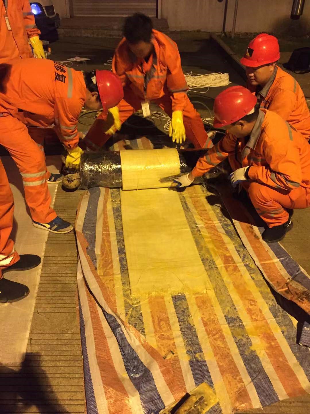 平定CIPP局部树脂固化法